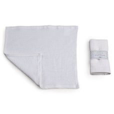 T302-W: White Waffle Face Cloth